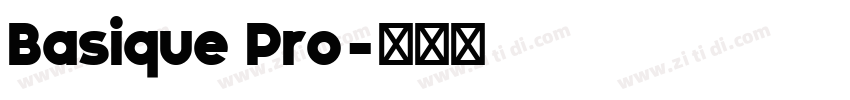 Basique Pro字体转换